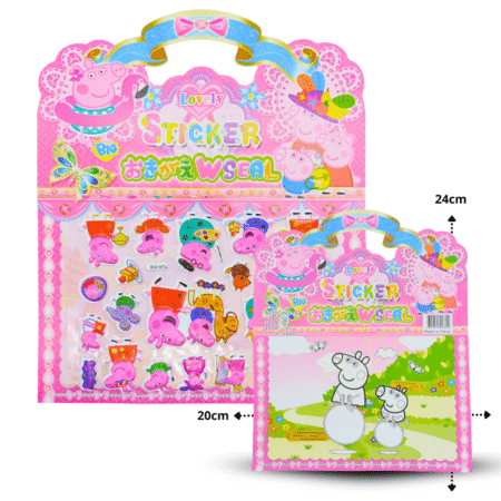 P – 162 sticker personajes Pepa pig  C/20 CAL-C5008