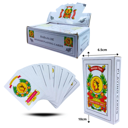 T - 238 baraja española grande 40 cartas C/12 C2122 o ZJ-0035