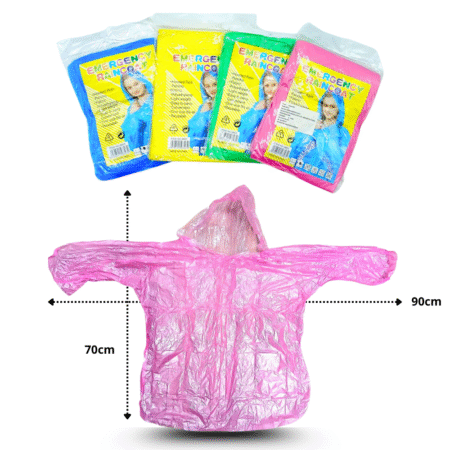 O - 021 impermeable infantil colores C/12 25A-32