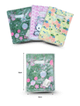 B - 027 bolsa polipapel asa troquelada decorada14x19cm C/100 M2009-1H-6