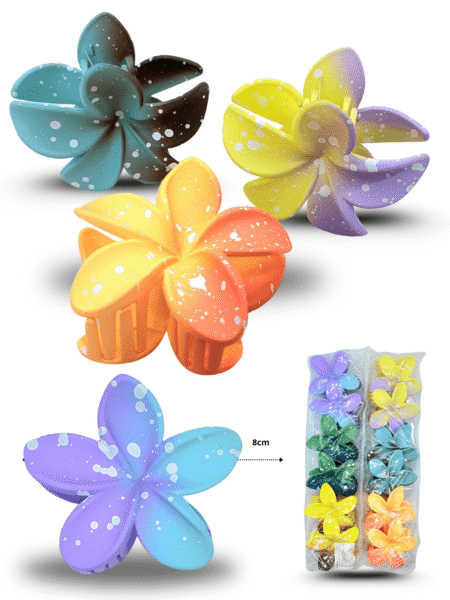 F - 019 pinza loto salpicada 8cm C/12 25K33