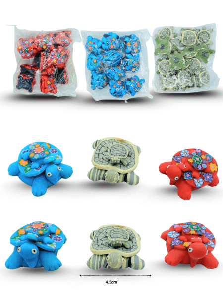 H - 004 tortuga decorativa con iman C/20 FC-0426C