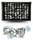 I – 012 anillo calado figuras surtidas acero inoxidable C100 R253K-9