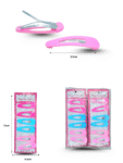 J - 023 cuca grande en tira set 3 pares C/12 M112-7B-1