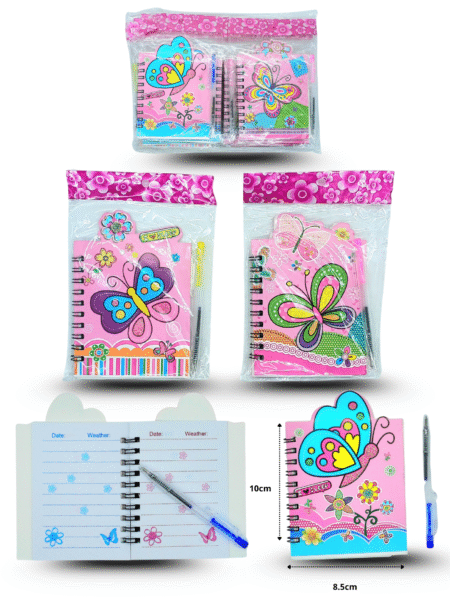 P - 022 libreta con pluma C/12 GO-C0067