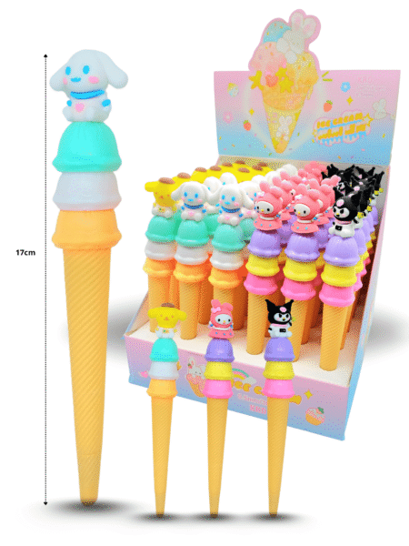 P - 028 pluma helado sanrio C/36 PL-C5024