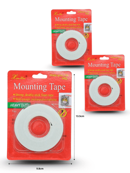 P - 049 cinta doble cara en blister 1.8cmx1m C/10 B8330