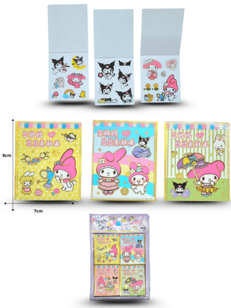 P - 053  libreta sticker sanrio C/40 CAL-C5049