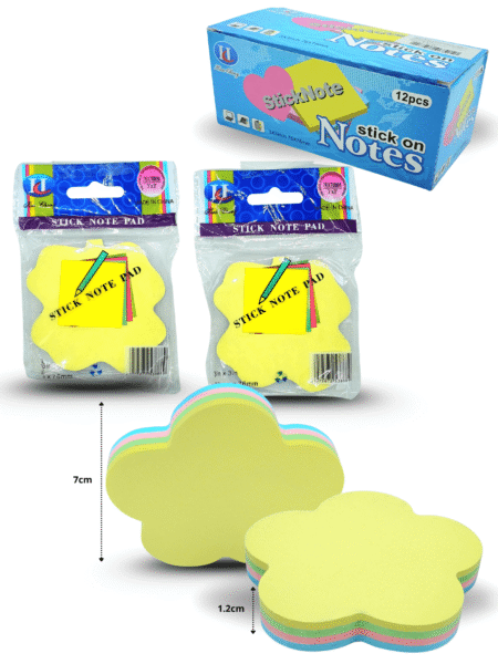 P - 055 notas adhesivas colores en caja C/12 XL42-89