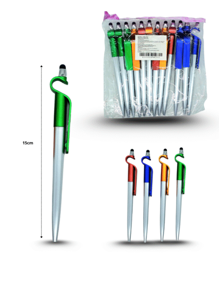 P - 070 pluma touch con soporte para celular C/12 GPM-2741