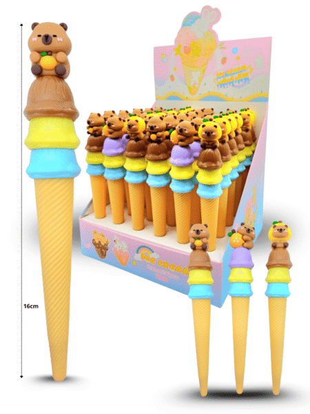 P - 084 pluma helado capy bara C/36 k88
