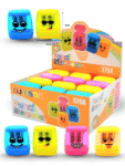 P – 197 sacapuntas emoji traslucido C12 379A o MTI-538