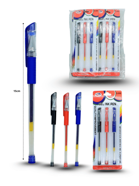P - 210 pluma gel 3 pzas en blíster C/12  24H-1 o GPM-0273