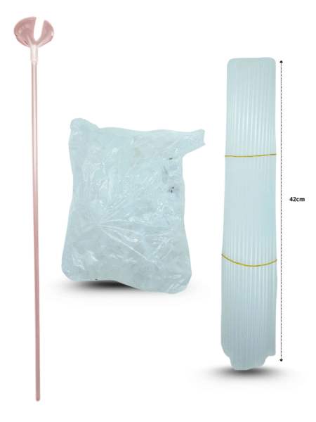 PA - 018 base para globo translucida C/100 TS-C00261