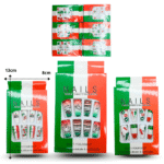 SEP - 015 uña postiza tricolor C/12 XL42-8