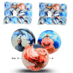 T - 007 pelota esponja 6cm Nesha C/12 25F-112