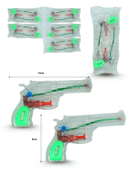 T - 027 pistola de agua par set 2 pzas C/5 24Y-27