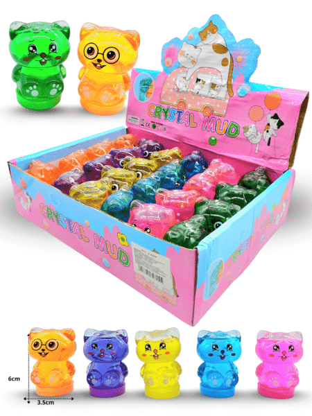 T - 065 slime gato crystal miau C/24 C2715