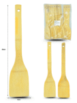 U - 006 utensilio pala de bambu C/12 PB-3011