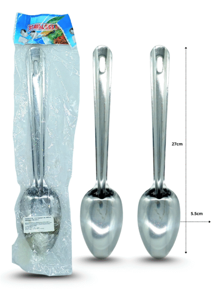 U - 608 cuchara de servicio grande 26x5.5cm C/12 PB-3030-1