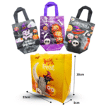Y - 085 bolsa halloween multicolor dulces 30x22cm C/12 M693-5F-2