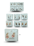 A - 007 aretes LABUBU C/12 7129
