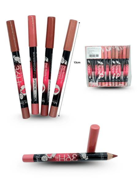 C - 018 delineador de labios tonos rojizos C/12 M220-2H-1