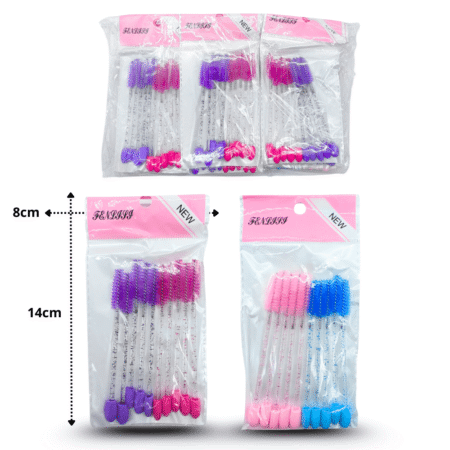 C - 042 aplicador con cepillo set 10 pzas C/12 XH6433