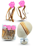 E – 009 valerina licra satinada con agarradera set 3 pzas color cafe C12 DNM-04B