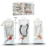 K - 006 pulsera cristal y cerezas C/12 XL41-86