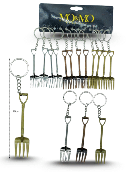 L - 142 llavero figura trinche de metal C/12 16G-29