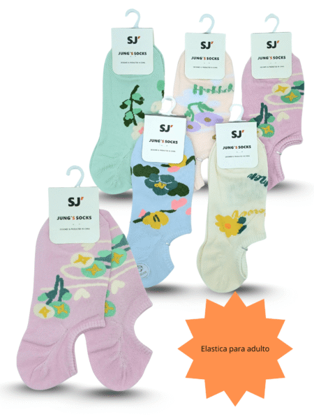 O - 040 tin flores colores c/12 SJ JUNG