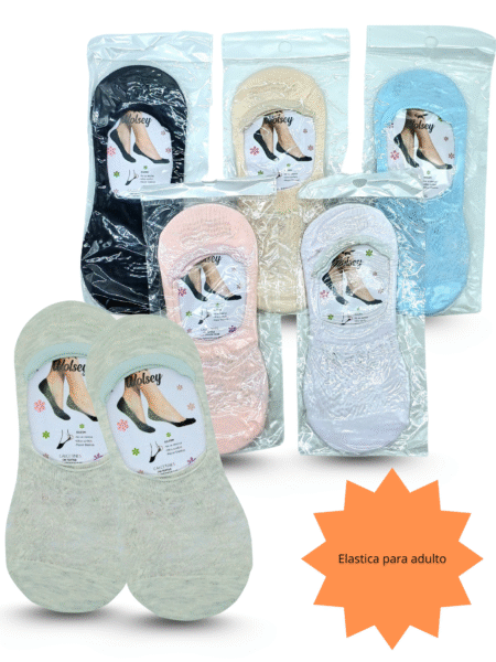 O - 044 cubre pie colores C/12 WOLSEY
