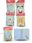 P - 020 libreta con pluma bby three C/12 25G-113