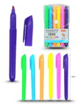 P - 099 marcatextos neón tipo pluma C/6 W-104