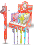 P - 108 pluma decorada unicornio C/48 GP-80022