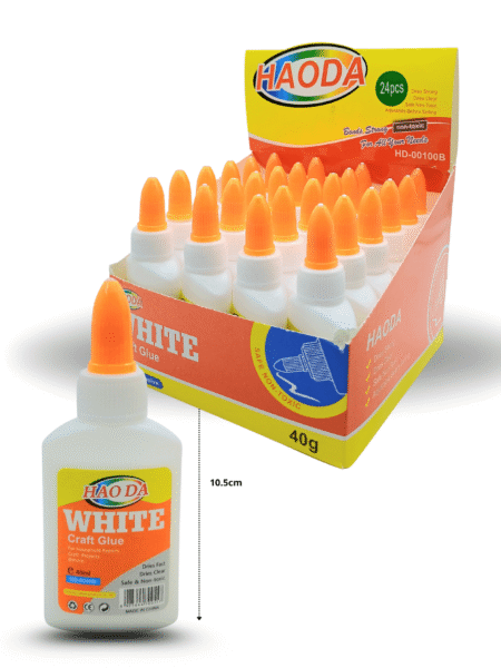 P - 116 pegamento blanco con aplicador 40gr C/24 HAO DA PAP-C5040