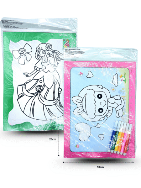 P - 148 dibujo con 6 plumines C/10 UG-0002A
