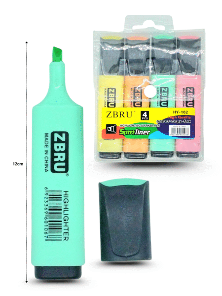 P - 153 marca textos pastel C/4 C5124 o HY-102