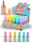 P - 157 marca textos en envase esmalte colores pastel C/24 F-6601