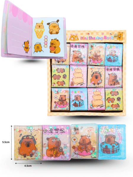 P - 176 libretita de agua con stickers C/48 U-43 o XM-B2