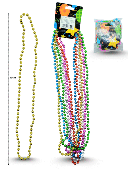 PA - 001 collar bolitas para fiesta 80cm C/6 C6500