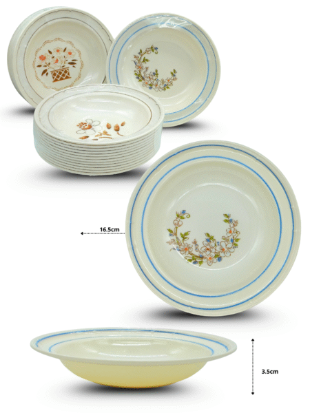 Q - 001 plato sopero chico 16.5cm C/12 RB-1003A
