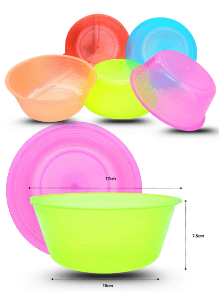 Q - 156 batidor translucido colores 17cmx8cm C/50