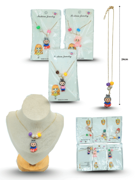 S - 009 collar cadena LABUBU C/12 25K-15