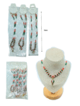 SEP – 005 collar tricolor con dije surtido C12 25M-67