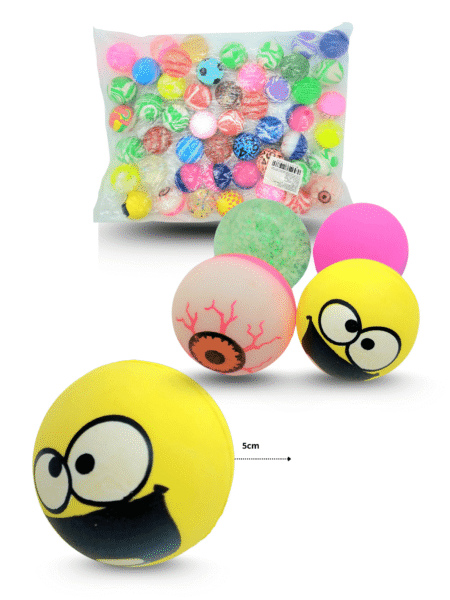 T - 015 pelota saltarina 5cm C/50 1489