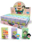 T - 050 juguete de goma chicas super poderosas en caja con cadenita para colgar C/24 25K-141