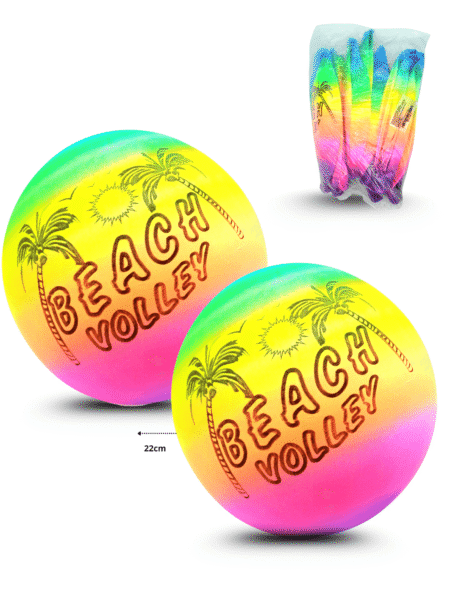 T - 055 pelota de hule neon C/12 9H-1
