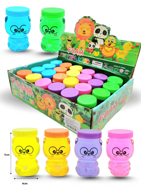T - 080 slime gato con lentes 7x4cm C/24 C2719